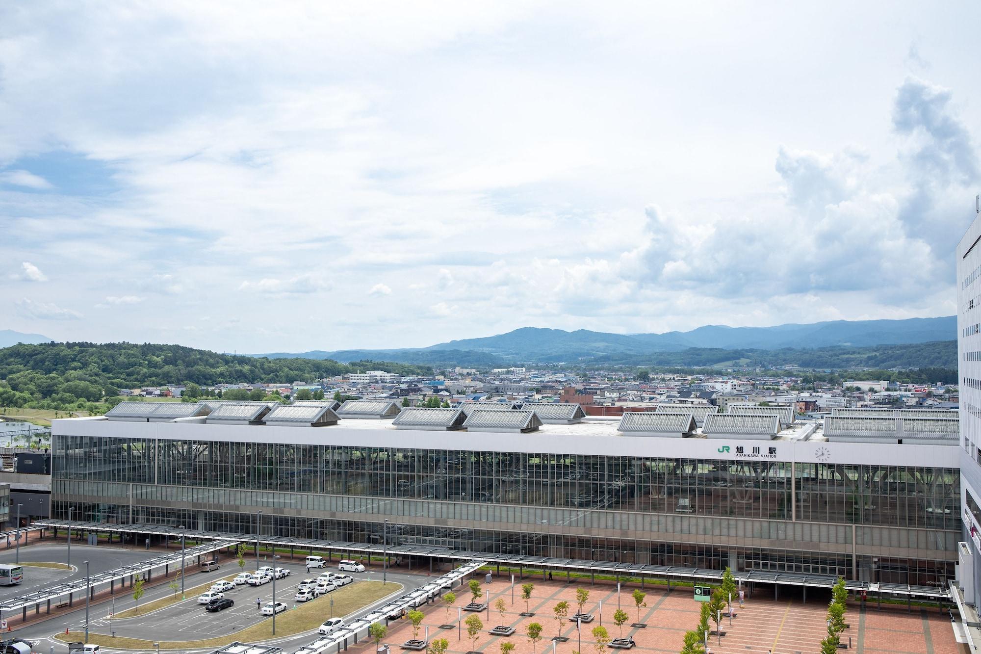 Hotel Wing International Asahikawa Ekimae Exterior foto