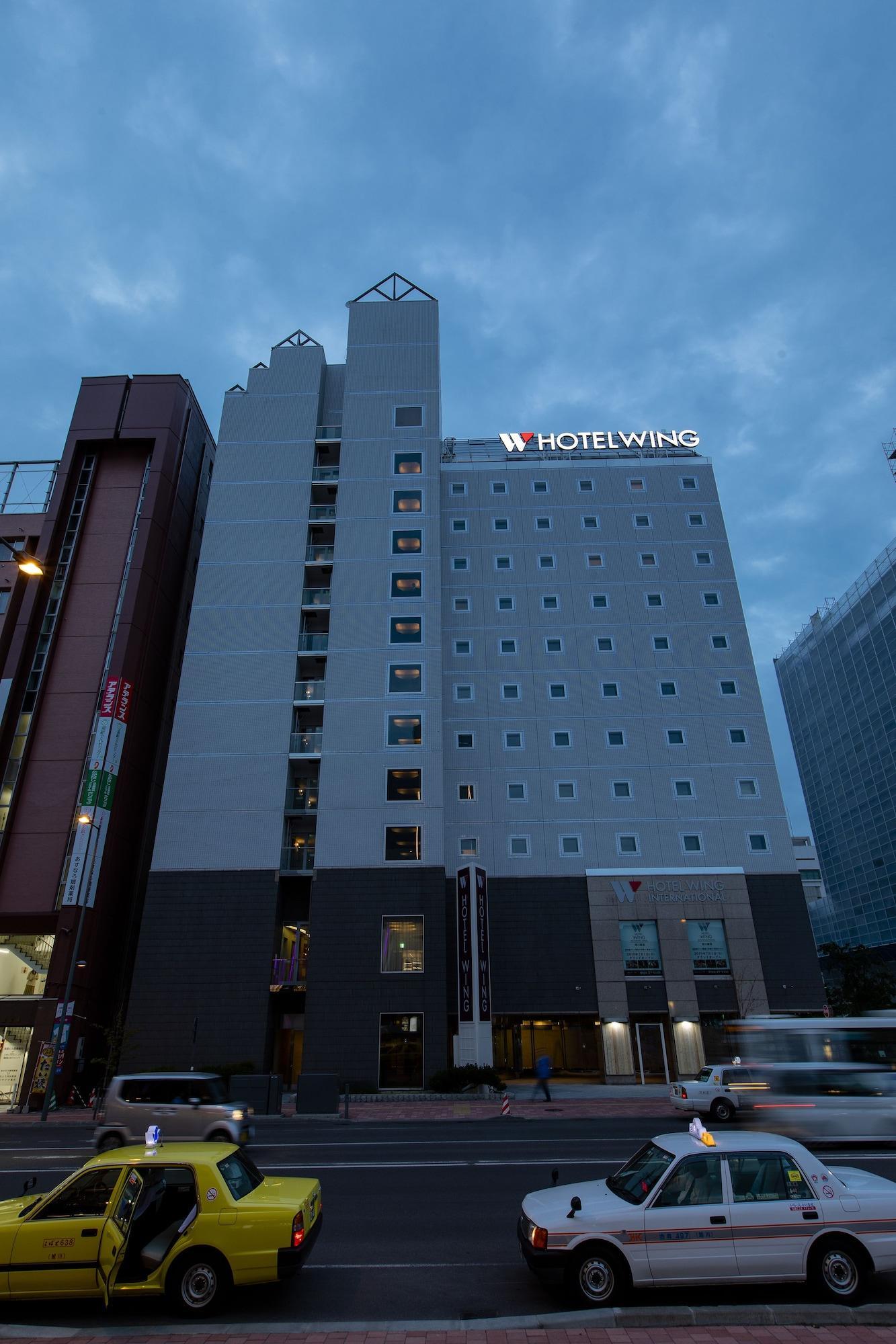Hotel Wing International Asahikawa Ekimae Exterior foto
